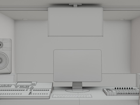 Recording Studio 3D Модель