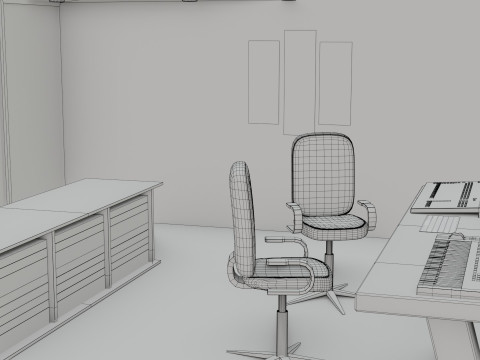 Recording Studio 3D Модель