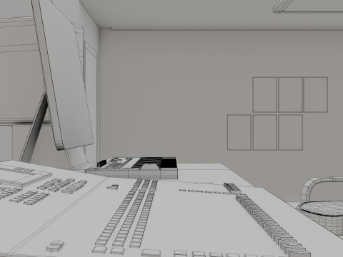 Recording Studio 3D Модель