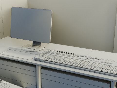 Recording Studio Model 3D