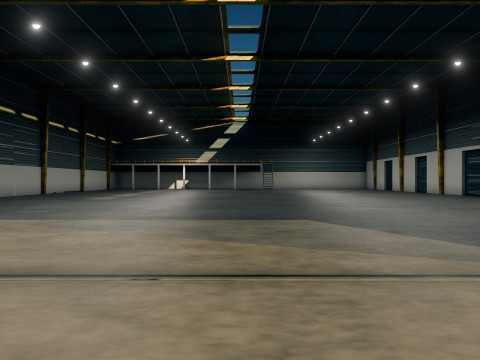Warehouse Modelo 3D