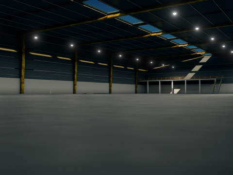 Warehouse 3D Model