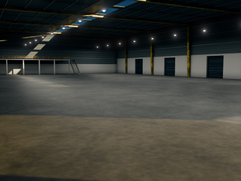Warehouse 3D Model