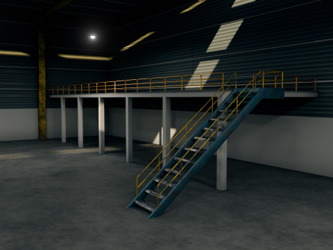 Warehouse 3D Model