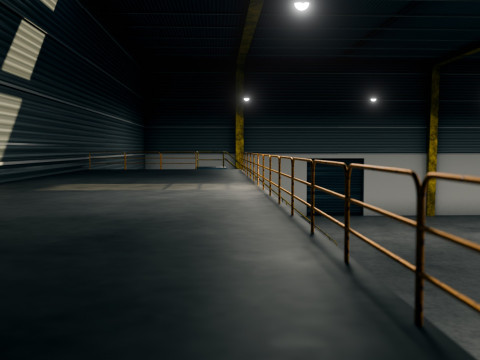 Warehouse 3D Model