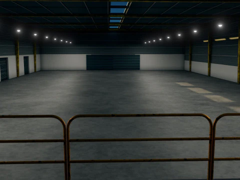 Warehouse 3D Model