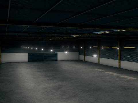 Warehouse 3D Model