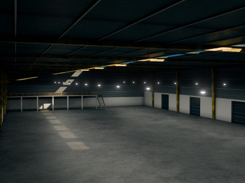 Warehouse 3D Model