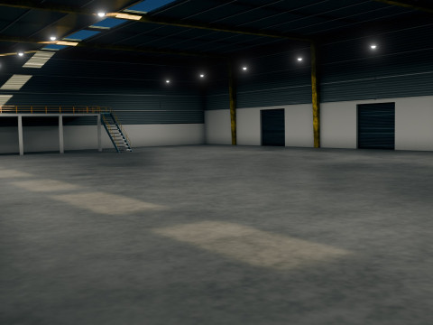 Warehouse 3D Model
