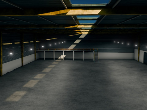 Warehouse 3D Model