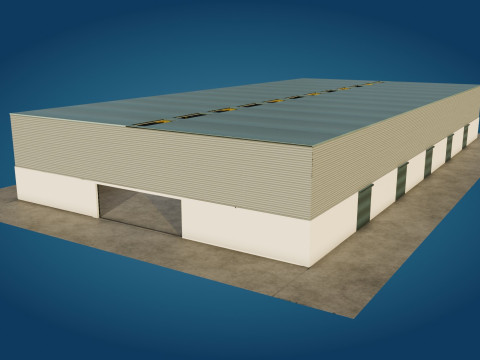 Warehouse 3D Model