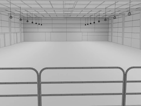 Warehouse 3D Model