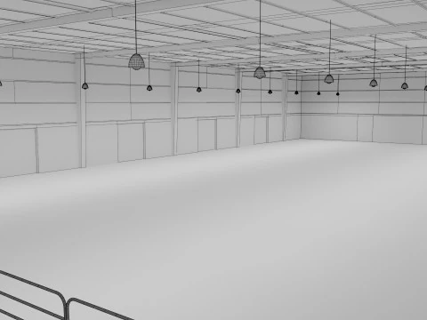 Warehouse 3D Model