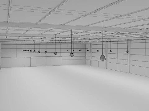 Warehouse 3D Model