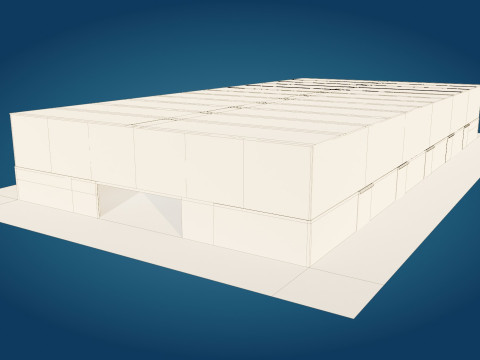 Warehouse 3D Model