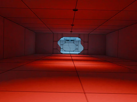 Laborat&oacute;rio Modular de Fic&ccedil;&atilde;o Cient&iacute;fica - Low-poly - Game Ready - PBR Modelo 3D