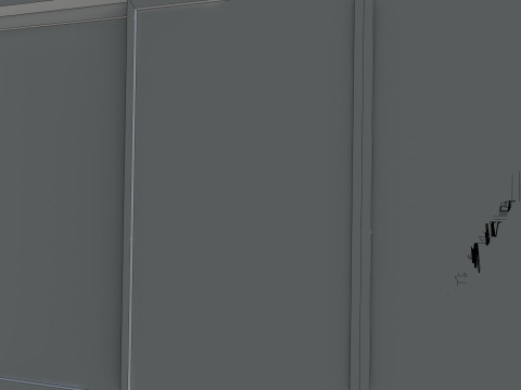 Bar interior - Low Poly 3D Model