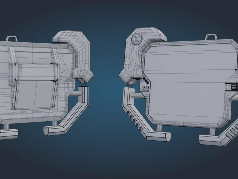 Sci-Fi-GPS-Ger&auml;t 3D Modell