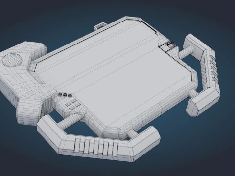 Sci-Fi-GPS-Ger&auml;t 3D Modell