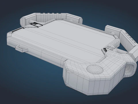 Sci-Fi-GPS-Ger&auml;t 3D Modell