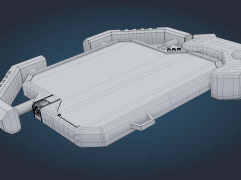 Bilim Kurgu GPS Cihazı 3D Model