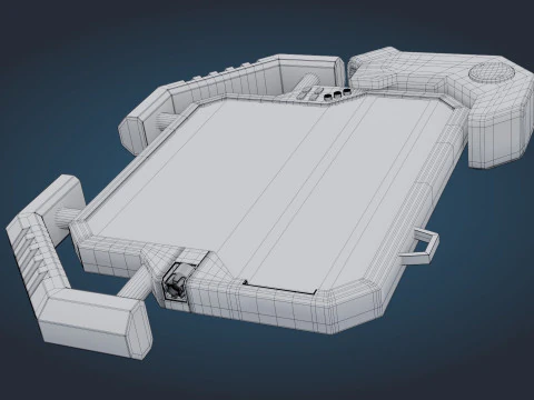 Sci-Fi-GPS-Ger&auml;t 3D Modell