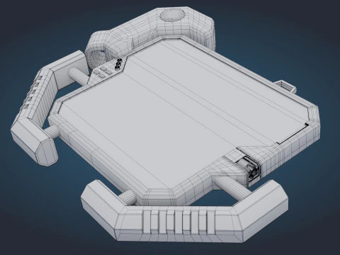 Sci-Fi-GPS-Ger&auml;t 3D Modell