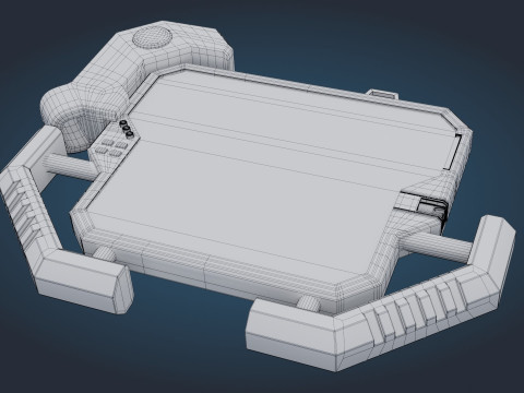 Bilim Kurgu GPS Cihazı 3D Model