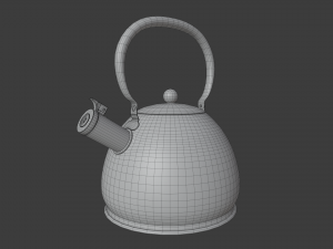 whistling kettle 3D Model