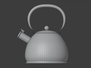 whistling kettle 3D Model