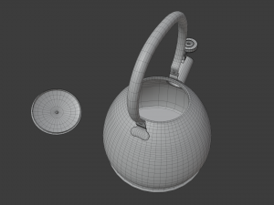 whistling kettle 3D Model