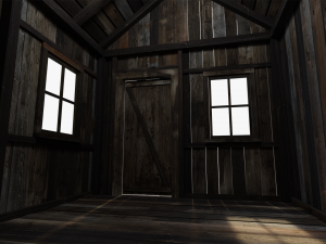 wooden cabin 3D-Modell