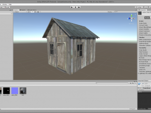 wooden cabin 3D-Modell