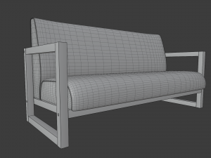 couch 3D मॉडल
