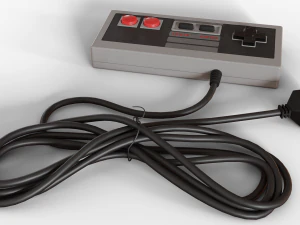 nes controller 3D Model