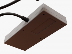 nes controller Model 3D