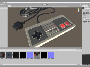 nes controller Model 3D