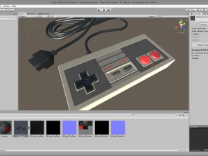 nes controller 3D Model