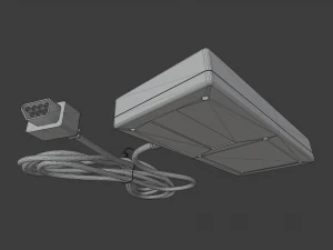 nes controller 3D Model