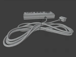 nes controller 3D Model