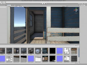 worn shed game asset 3D Model