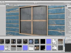 worn shed game asset 3Dモデル