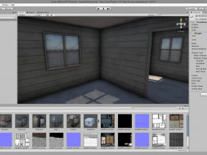worn shed game asset 3D Model