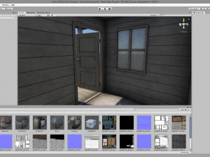 worn shed game asset 3D Model