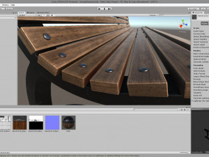 street bench 3D 모델
