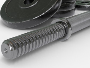 dumbbell adjustable 3D Model