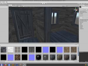 wooden log cabin 3D 模型