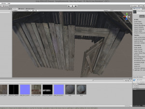 old wooden shed Modèle 3D