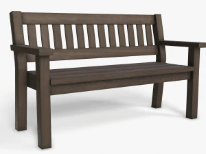 garden bench 3D Model