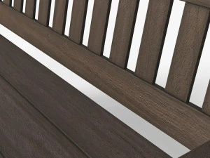 garden bench 3D Model